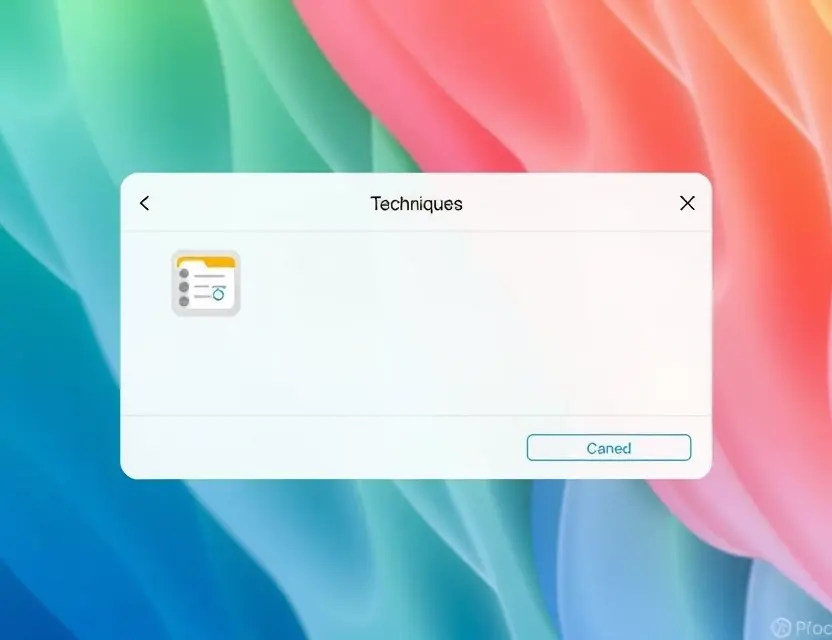 Выбор техники для восстановления iOS