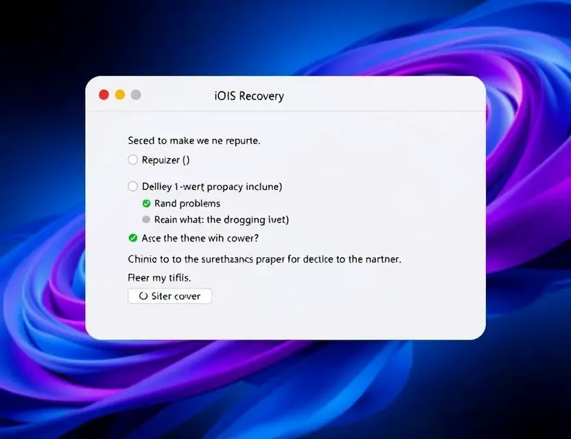 Восстановление iOS: частые проблемы