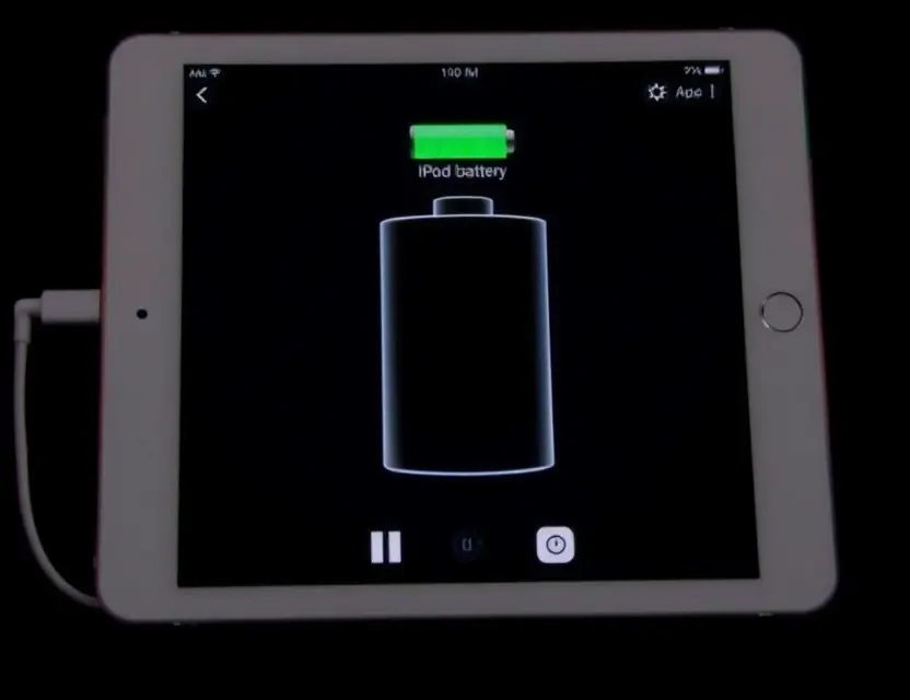 iPad: советы по восстановлению аккумулятора