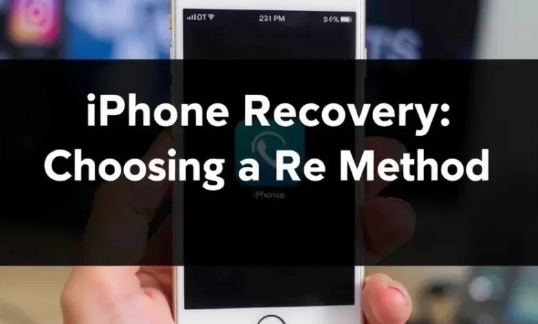 Восстановление iPhone: выбор метода