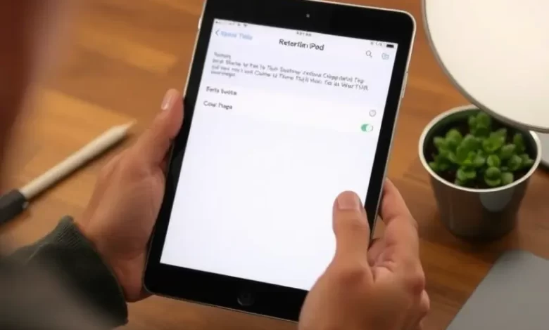 Ошибки при восстановлении iPad